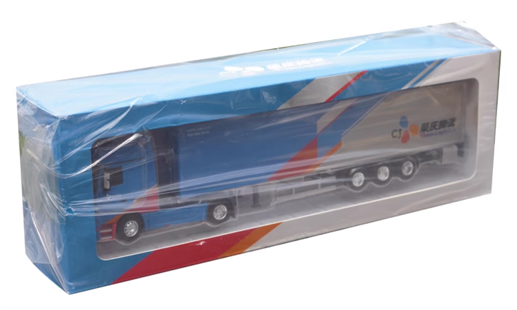 High-Fidelity 1:50 Scale Mercedes-Benz Alloy Container Truck Model for collection, gift, display