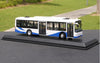 1:64 Shanghai Volvo Sunwin bus model low entrance city bus model for gift, collection