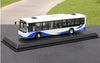 1:64 Shanghai Volvo Sunwin bus model low entrance city bus model for gift, collection