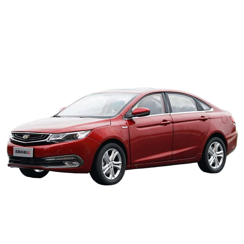Original Factory 1:18 Geely Emgrand GL Diecast Sedan Model with Alloy Body, Opening Doors, Steering & Suspension