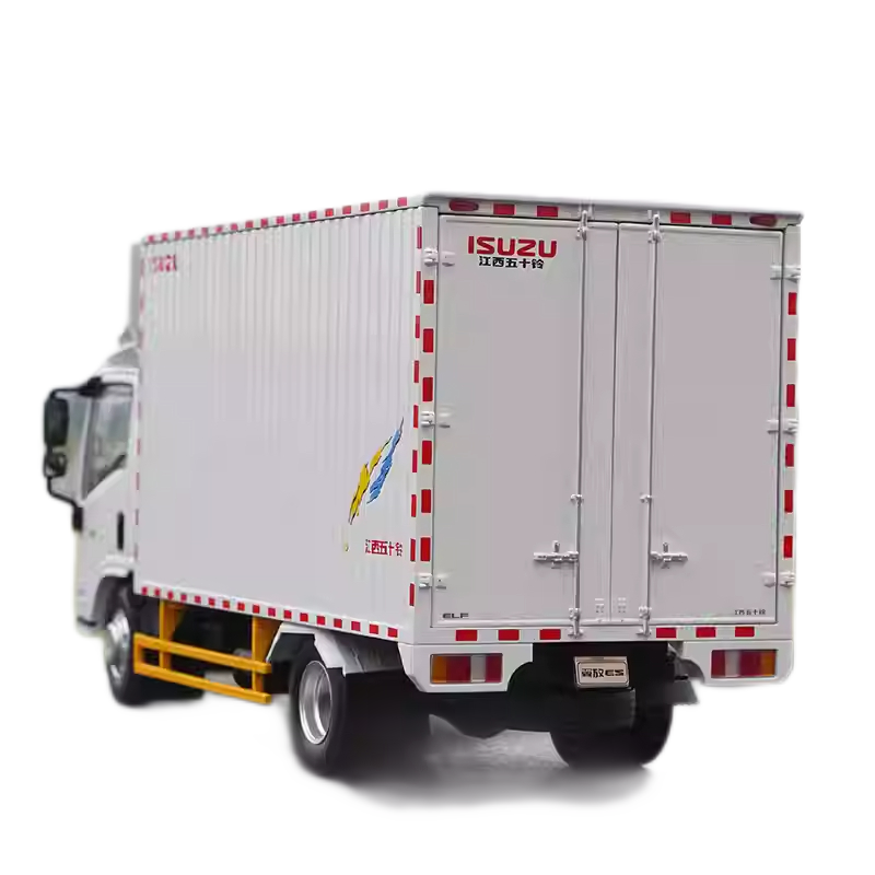 Original factory 1:18 Isuzu Yifang Wing ES diecast light truck model for gift, collection