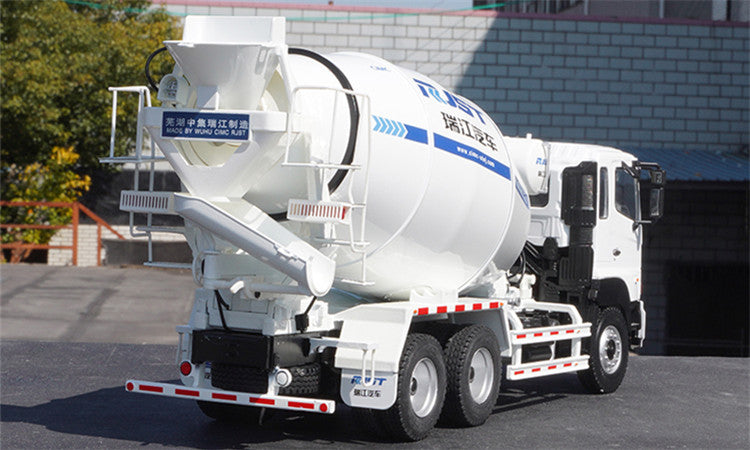 1:24 CIMC RuiJiang Concrete Mixer Truck Model – Realistic Alloy Construction Vehicle for Collection & Gifting