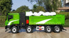 Original factory 1:24 Foton Auman Zhilan New Energy Alloy Dump Truck Model for gifts, collection, display