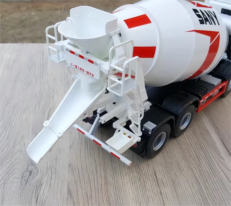 Original factory 1:24 SANY 8*4 alloy concrete mixer truck model diecas –  Classic Models Wholesale Store