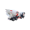 Original factory 1:24 SANY 8*4 alloy concrete mixer truck model diecast Cement tank mixing truck model for gift