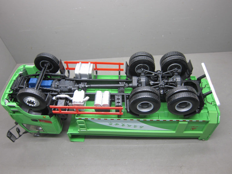 Original 1:24 SANY environmental intelligent alloy dump truck model metal muck truck heavy truck toy model