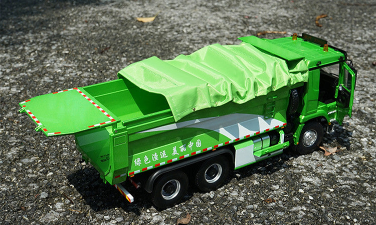 1:24 Shacman Delong  X3000 Alloy Dump Truck Model – Heavy-Duty Diecast Engineering Vehicle Replica collectible tipper truck