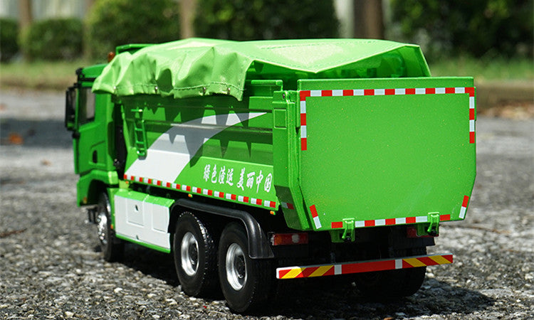 1:24 Shacman Delong  X3000 Alloy Dump Truck Model – Heavy-Duty Diecast Engineering Vehicle Replica collectible tipper truck