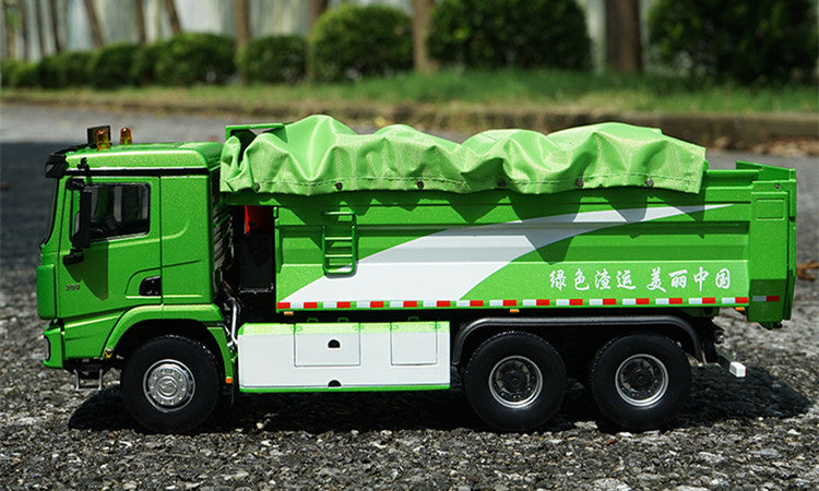 1:24 Shacman Delong  X3000 Alloy Dump Truck Model – Heavy-Duty Diecast Engineering Vehicle Replica collectible tipper truck
