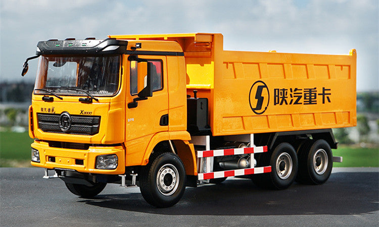 1:24 Shacman Delong  X3000 Alloy Dump Truck Model – Heavy-Duty Diecast Engineering Vehicle Replica collectible tipper truck