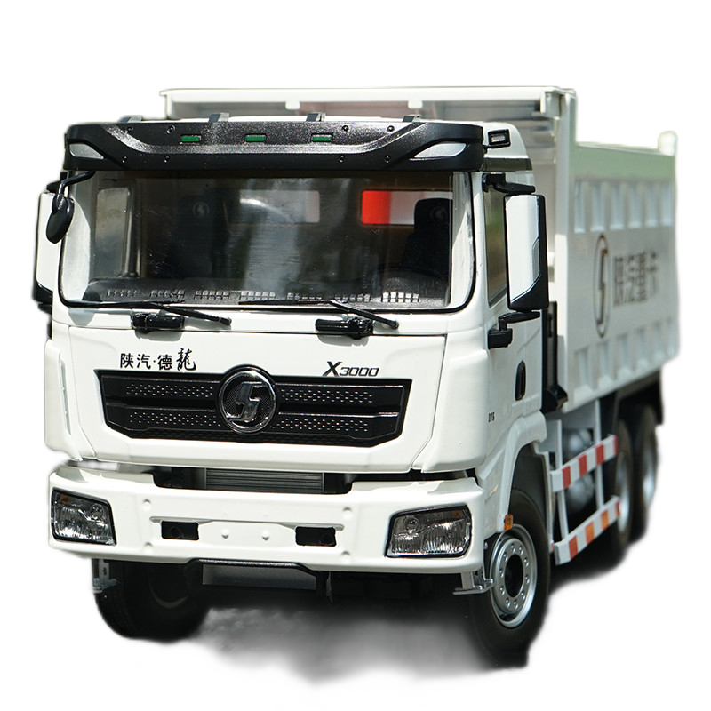 1:24 Shacman Delong  X3000 Alloy Dump Truck Model – Heavy-Duty Diecast Engineering Vehicle Replica collectible tipper truck