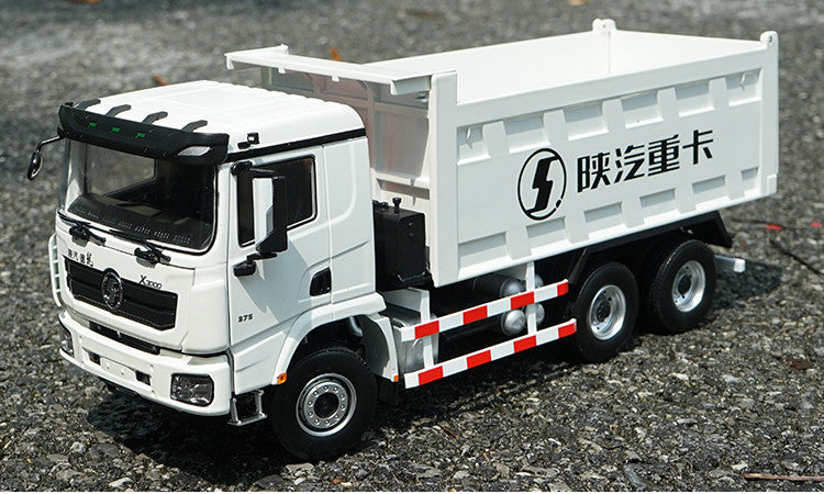1:24 Shacman Delong  X3000 Alloy Dump Truck Model – Heavy-Duty Diecast Engineering Vehicle Replica collectible tipper truck