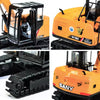 Original authentic 1:35 SANY SY75C-9 diecast excavator models alloy engineering digger model for gift, toy