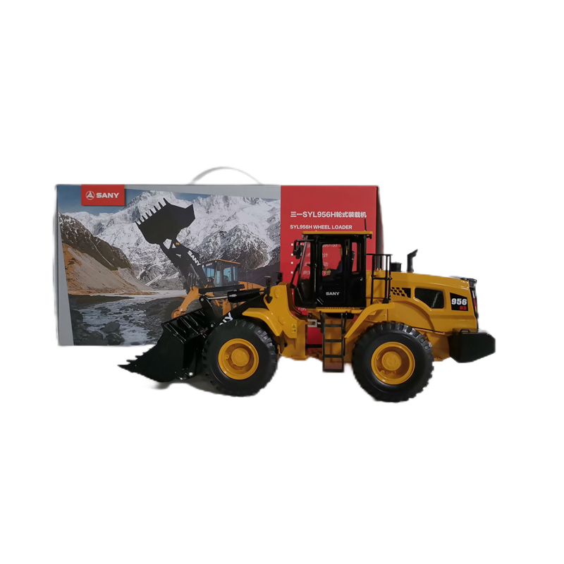 Original factory 1:35 SANY SYL956H Diecast  loader model, alloy scale loader model replicas