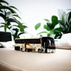 Origianl authentic new collectiable 1:36 Foton AUV BJ6122 Luxury diecast travel bus models with lighting function