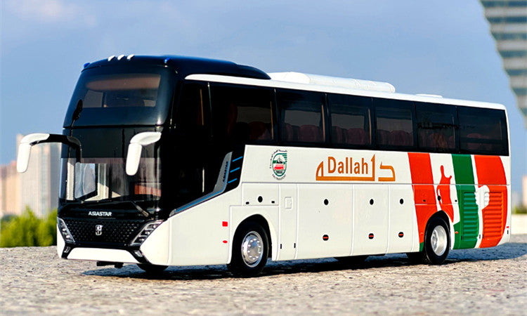 1:42 Asiastar X9 YBL6128HQP2 premium scale Bus Model – Realistic scale bus model with Functional Doors & Detailed Interior