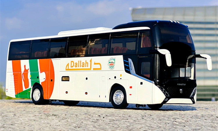 1:42 Asiastar X9 YBL6128HQP2 premium scale Bus Model – Realistic scale bus model with Functional Doors & Detailed Interior
