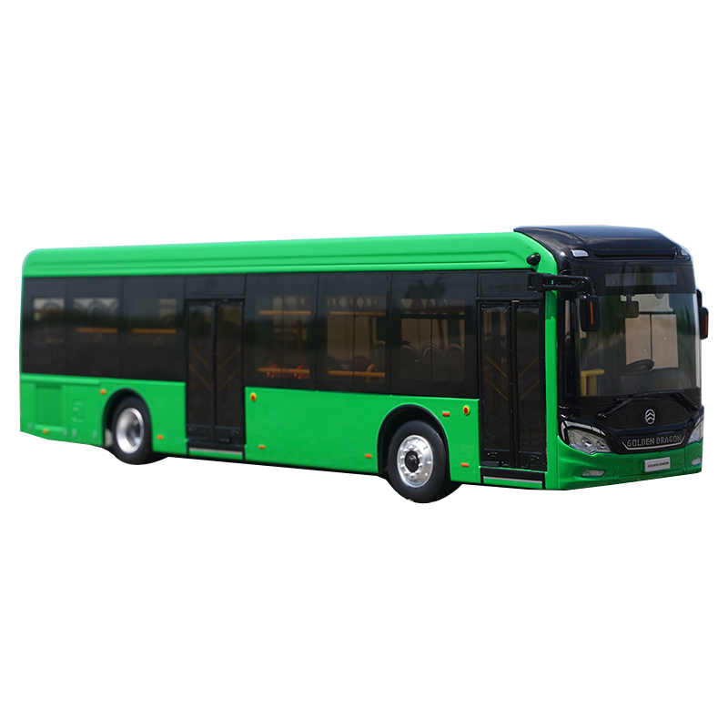 1:42 Golden Dragon NAV2 New Energy Alloy Public Transit Bus – Premium Alloy Public Transport Collectible