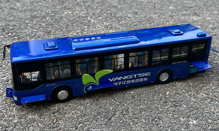 1:42 YANGTZE WG6120BEVHM Electric City Bus Model – Alloy Passenger Coach Collectible Gift