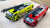 Original factory 1:50 Oshkosh Striker Diecast Fire fighting truck models metal Airfield fire engine truck model for gift