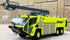 Original factory 1:50 Oshkosh Striker Diecast Fire fighting truck models metal Airfield fire engine truck model for gift