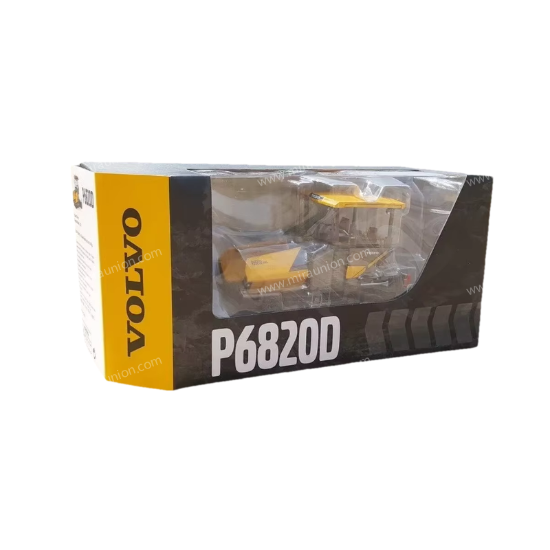 Original 1:50 VOLVO P6820D Motorart diecast asphalt spreader model for gift, collection