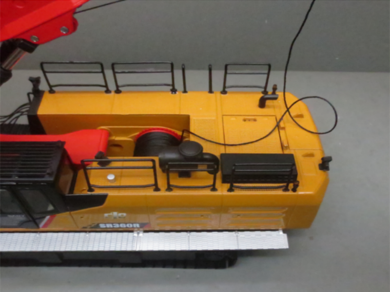 Large scale 1:35 Sany Sr360rh HUGE Rotary Drilling Rig Diecast Toy Model