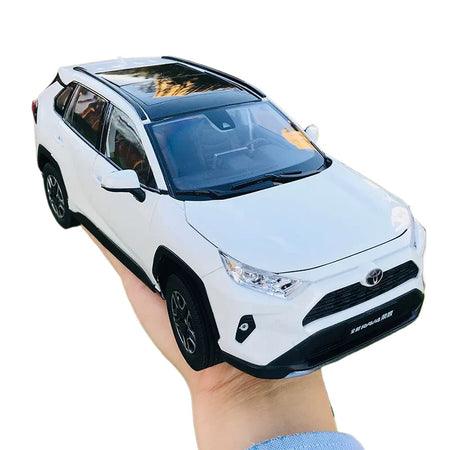Original factory collectible 1:18 FAW Toyota brand new RAV4 2019 model diecast scale SUV car model for promotional gift