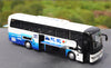 Original factory 1:42 Yutong ZK6122H9 diecast luxury tourist bus model for gift, collection