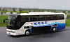 Original factory 1:42 Yutong ZK6122H9 diecast luxury tourist bus model for gift, collection