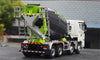 Original factory new release 1:38 Zoomlion Jiefang JH6 Pro concrete cement mixer alloy engineering truck model for sale