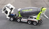 Original factory new release 1:38 Zoomlion Jiefang JH6 Pro concrete cement mixer alloy engineering truck model for sale