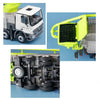 Zoomlion 64X-6RZ Carbon Fiber Boom Concrete Pump Truck Model | 1:38 Diecast Alloy | Aurora Green Mercedes Chassis