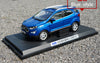 Limited Edition Blue 1:18 2018 Ford Ecosport Alloy Scale car Model for birthday gift