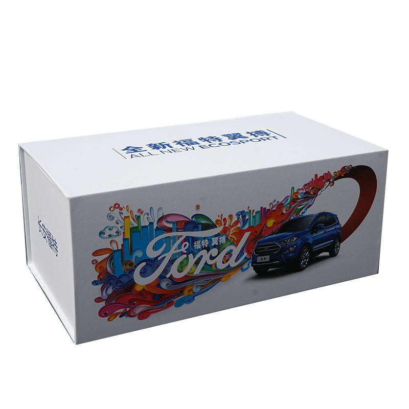 Limited Edition Blue 1:18 2018 Ford Ecosport Alloy Scale car Model for birthday gift