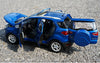 Limited Edition Blue 1:18 2018 Ford Ecosport Alloy Scale car Model for birthday gift