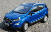 Limited Edition Blue 1:18 2018 Ford Ecosport Alloy Scale car Model for birthday gift