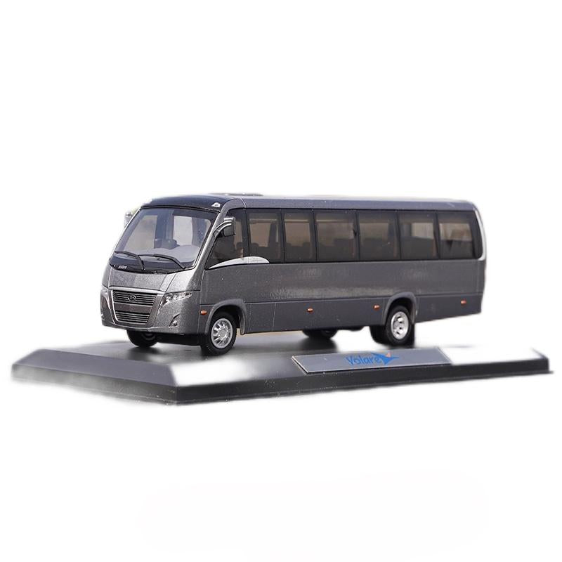 Original factory 1:43 Marcopolo Volare Light Bus Model – Collectible Alloy Minibus for collection, gifts