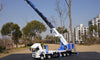 1:35 XCMG SQZ4500 Diecast Heavy-Duty Folding Arm Truck Crane Model for Collectible Gift