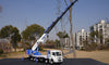 1:35 XCMG SQZ4500 Diecast Heavy-Duty Folding Arm Truck Crane Model for Collectible Gift
