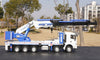 1:35 XCMG SQZ4500 Diecast Heavy-Duty Folding Arm Truck Crane Model for Collectible Gift