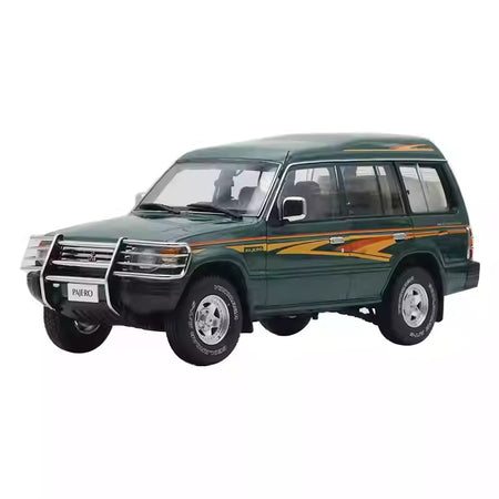 Original Factory 1:18 Mitsubishi Pajero V31 Metal Jeep Collectible SUV Car Model, Limited Edition 1:18 Off-road Sunyork Pajeo Model Car