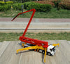 High-Fidelity 1:50 SANY Volvo 62M Diecast Concrete Pump Truck Model - Alloy Volvo Engineering Vehicle with Extendable Boom & Rotating Cabin