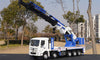 1:35 XCMG SQZ4500 Diecast Heavy-Duty Folding Arm Truck Crane Model for Collectible Gift