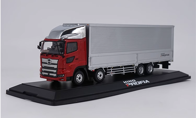Original Authentic 1:43 Original HINO Trucks Metal Container Box Truck Model – Limited Edition