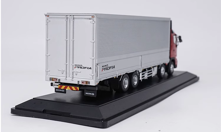 Original Authentic 1:43 Original HINO Trucks Metal Container Box Truck Model – Limited Edition