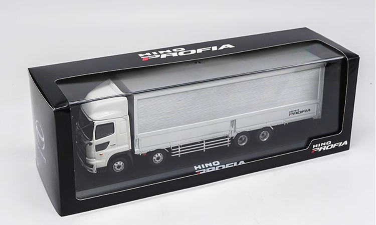 Original Authentic 1:43 Original HINO Trucks Metal Container Box Truck Model – Limited Edition