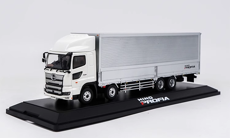 Original Authentic 1:43 Original HINO Trucks Metal Container Box Truck Model – Limited Edition