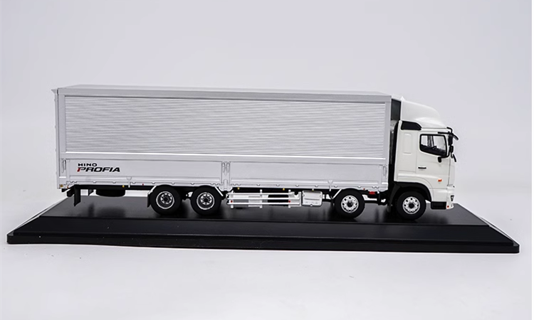 Original Authentic 1:43 Original HINO Trucks Metal Container Box Truck Model – Limited Edition