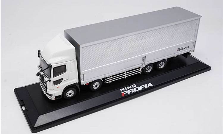 Original Authentic 1:43 Original HINO Trucks Metal Container Box Truck Model – Limited Edition